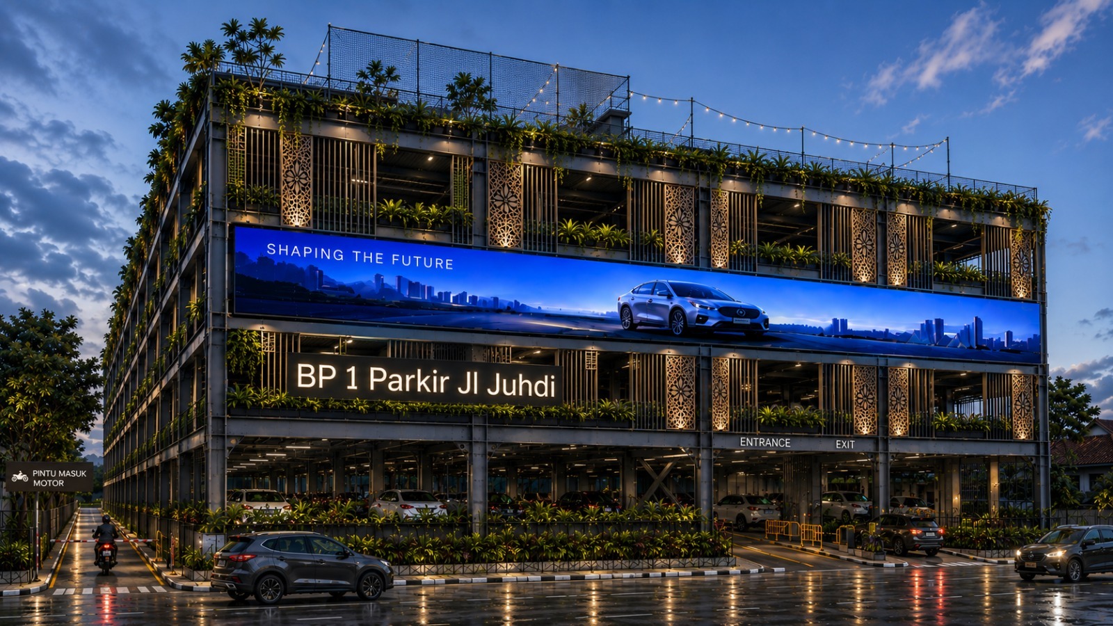 Galeri Pembangunan Gedung Parkir BP 1 JL. Juhdi