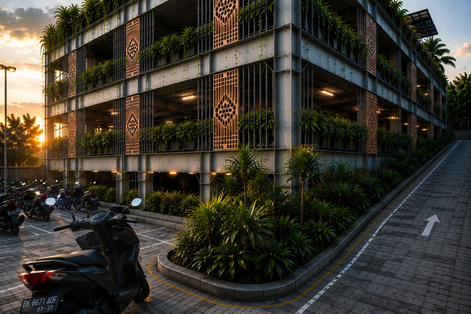 Galeri Pembangunan Gedung Parkir BP 1 JL. Juhdi